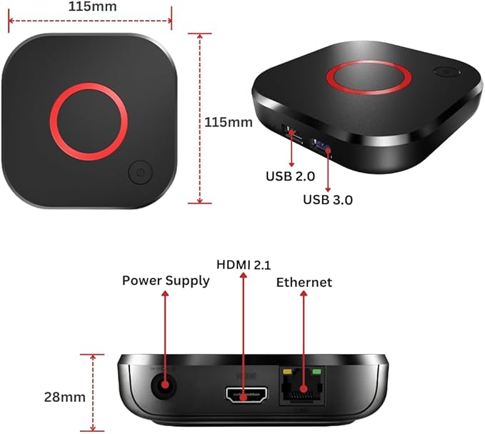 Raxxio MAG544w3 TV Set-Top Box - Image 6
