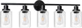 Unicozin Modern Bathroom Light Fixtures, 5 Light Vanity Lights, Living Room by Unicozin