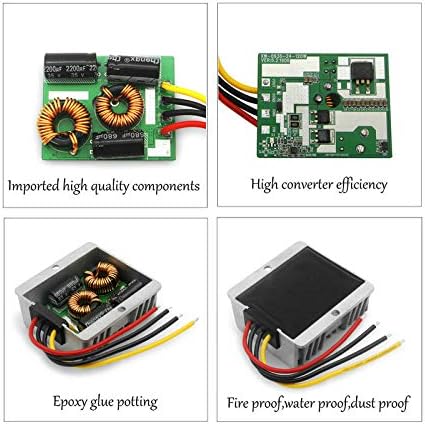 DC 24V to DC 12V Step Down Output 15A 180W Reducer Regulator Buck Converter - Image 4