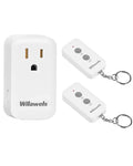 Remote Control Outlet Plug, WILAWELS Wireless Light Switch, On Off Remote by Wilawels