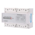 3 Phase Energy Meter Electric Power Meter, 220/380V 20-80A Kilowatt Hour KWH by Fafeicy