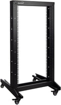 NavePoint 22U 2 Post Open Frame Server Rack by NavePoint