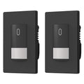 ELEGRP Matte Black Single Pole Occupancy Motion Sensor Light Switch, Need by ELEGRP%7CELEGROUP