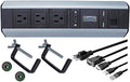 Electriduct Power and Data Center Edge Mount Tabletop by Electriduct