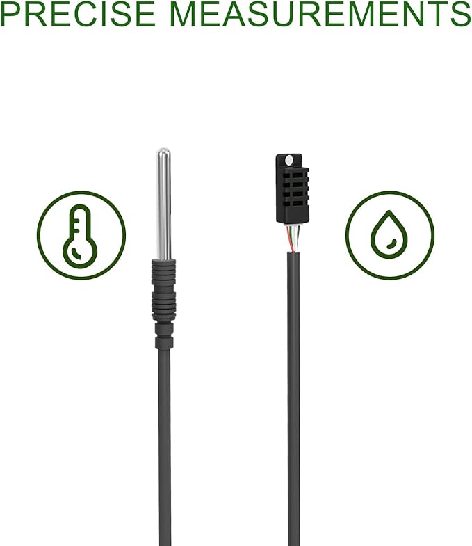 SENSTREE Dual Probe Temperature & Humidity Controller, Independent Sensors - Image 3