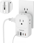 USB C Charger Block 20W PD, TESSAN Foldable Wall Charger by TESSAN