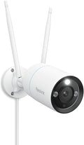 REOLINK 4K Home Security Camera, 2.4/5GHz WiFi Outdoor Camera, Plug-in Power by REOLINK