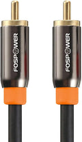 FosPower Digital Audio Coaxial Cable Premium S/PDIF RCA Male to RCA Male by FosPower