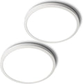 SunRider 2-Pack LED Flush Mount Ceiling Light Fixture, 5000K Daylight White by SunRider