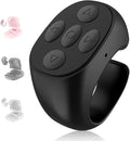 Fingertip Wireless Bluetooth Remote Control, 2026 New Bluetooth Ring Scroller by Unknown