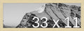Frame It Easy 33 x 11 Wheat Wood Frame by FrameItEasy