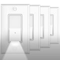 4Pack SOZULAMP Illuminated Light Switch-Esay to Install, No Neutral Wire by SOZULAMP