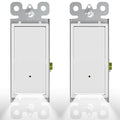 2Pack SOZULAMP Illuminated Light Switch-Single Pole Wall Switch by SOZULAMP