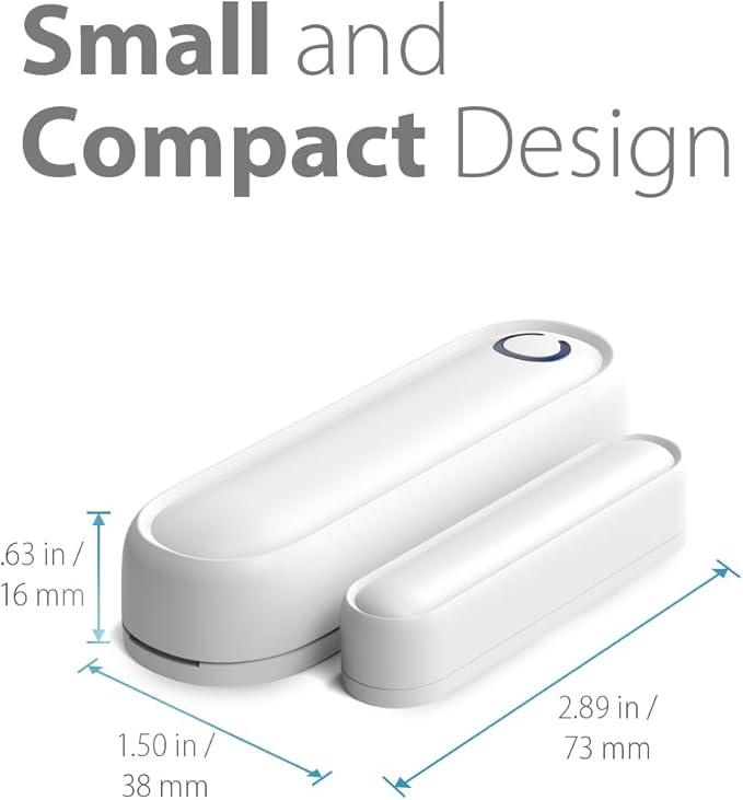 Fosmon 2 Pack WaveLink 51018HOM Add-On Door Contact Sensor Unit - Image 3