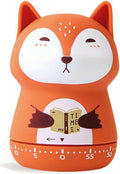 NUOSWEK Mechanical Kitchen Timer, Cute Animal Wind Up 60 Minutes Manual by NUOSWEK