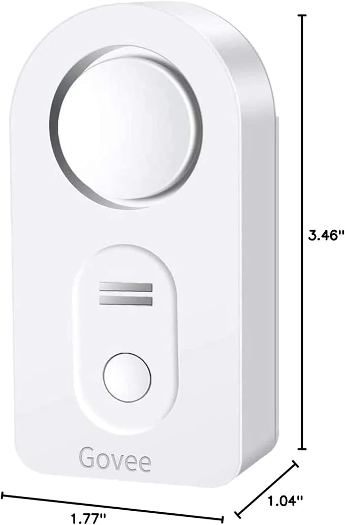 Govee Water Leak Detectors 2 Pack, 100dB Adjustable Audio Alarm Sensor - Image 9