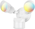 LEONLITE 3CCT LED Security Light, Motion Sensor Outdoor Lights, Dusk to Dawn by LEONLITE