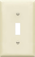 ENERLITES Toggle Switch Wall Plate, Gloss Finish, Size 1-Gang 4.50" x 2.76" by Enerlites