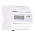 Energy Meter 3 Phase Electricity Usage Monitor LCD Display DIN Rail Mounting by Srliya