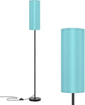 FRIDEKO HOME Floor Lamp with Turquoise Shade, Simple Design with Foot Pedal by FRIDEKOHOME