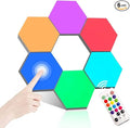 ODISTAR Remote Control Hexagon Wall Light, Smart Wall-Mounted Touch-Sensitive by ODISTAR
