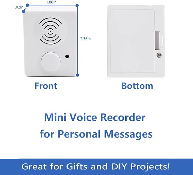 XLW 16 Minutes Voice Recorder for Stuffed Animals, Voice Box for Recordable - Image 5