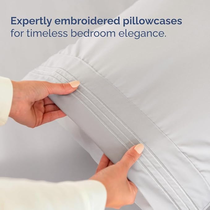 Split Head King Sheet Set – 4 Piece Flex Split Top King Sheets - Image 7