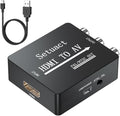 Setuact HDMI to AV Converter, HDMI to RCA Converter, Supports PAL/NTSC by Setuact