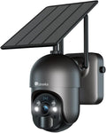 Ctronics 2.5K 4MP Security Camera Wireless Outdoor, WiFi Solar Security Camera by Ctronics