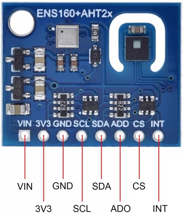 DONGKER ENS160+AHT21 Temperature Humidity Module, High Precision CO2 Air - Image 2