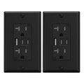 ELEGRP USB Outlets, 20 Amp Wall Outlet by ELEGRP%7CELEGROUP