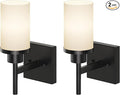 AONEON Wall Light Fixtures Matte Black Bathroom Vanity Lights Over Mirror by AONEON