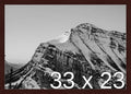 Frame It Easy 33 x 23 Merlot Wood Frame by FrameItEasy