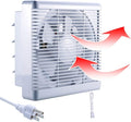 SAILFLO 10 Inch Window Shutter Exhaust Fan, 11.6 x 11.6 Inch Cutout, 406CFM 35W by SAILFLO
