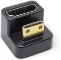 Kado 180 Degree Mini HDMI to HDMI 4K 60Hz Adapter U Shaped Mini HDMI Male to by Kado