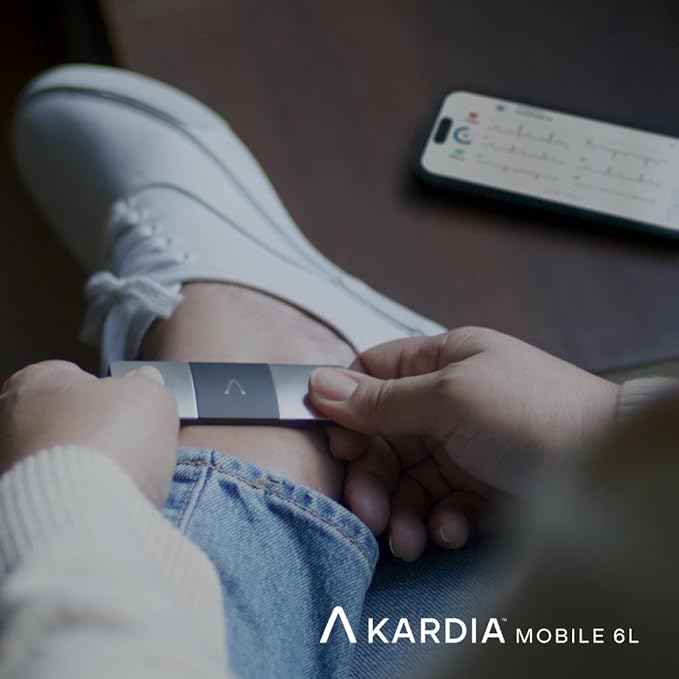 AliveCor KardiaMobile 6-Lead Personal EKG Monitor – Six Views of The Heart – - Image 7