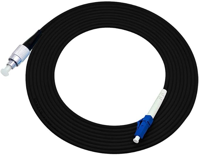 Jeirdus 40M LC to FC Outdoor Armored Simplex 9/125 SM Fiber Optic Cable Jumper - Image 3