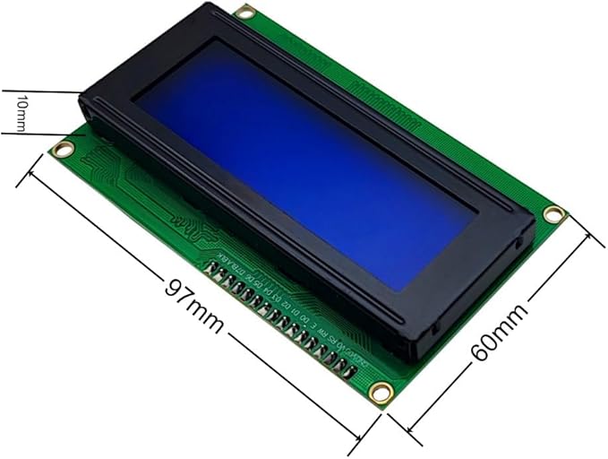 Haldzemo 2004 LCD Screen Display Module 2004A 20x4 White Character Blue - Image 2