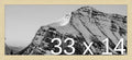 Frame It Easy 33 x 14 Wheat Wood Frame by FrameItEasy