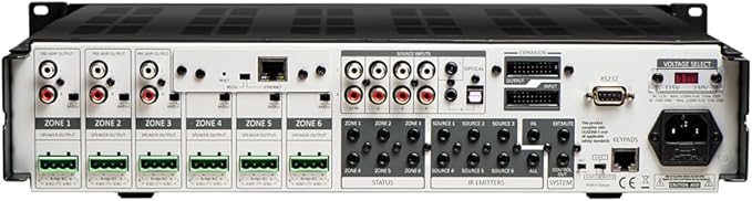 OSD Audio Nero Max12: 6-Zone, 6-Source Amplifier 80W Power, App Integration - Image 2