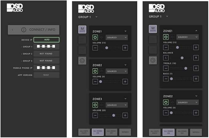 OSD Audio Nero Max12: 6-Zone, 6-Source Amplifier 80W Power, App Integration - Image 8