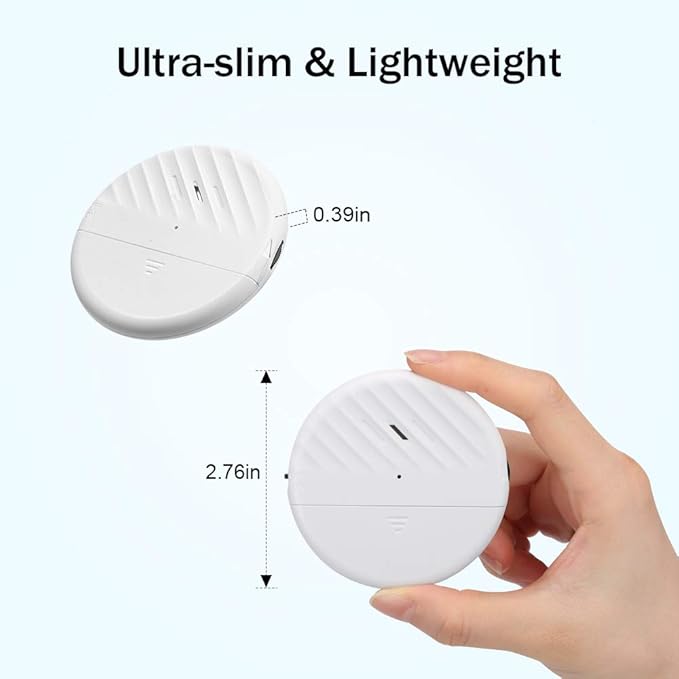 Wsdcam Glass Break Sensor Alarm 125dB Ultra-Slim Wireless Glass Break Detector - Image 6