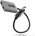 StarTech.com 2-Port DisplayPort 1.4 Splitter, DP to 2x DP Multi-Monitor Adapter by StarTech
