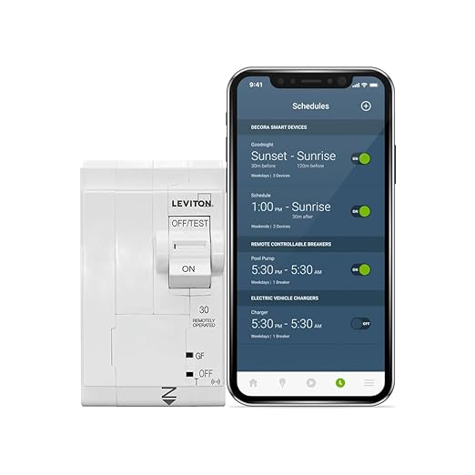 Leviton 2nd Gen Smart Circuit Breaker by Leviton