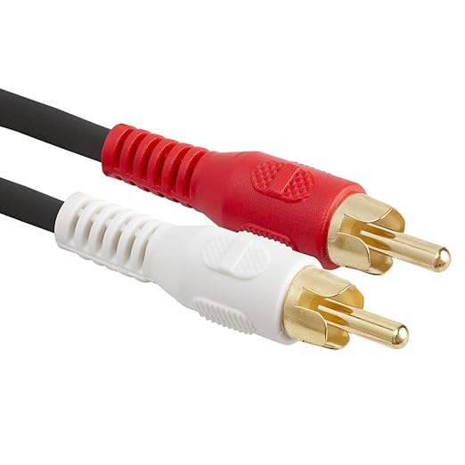 Cmple - Cmple - 1 RCA Male to 2 RCA Male Stereo Audio Y-Cable, 2 RCA Plugs to 1 - Image 3