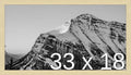 Frame It Easy 33 x 18 Wheat Wood Frame by FrameItEasy