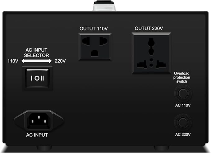 Step Down/Up Transformer 220v to 110v, 3000W Voltage Converter 110 to 220 120v - Image 3