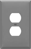 ENERLITES Duplex Receptacle Outlet Wall Plate, Jumbo Electrical Outlet Cover by Enerlites