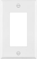 ENERLITES Decorator Switch Metal Wall Plate, Outlet Cover, Corrosion Resistant by Enerlites