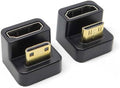 Kado 180 Degree Mini HDMI to HDMI 4K 60Hz Adapter U Shaped Mini HDMI Male to by Kado